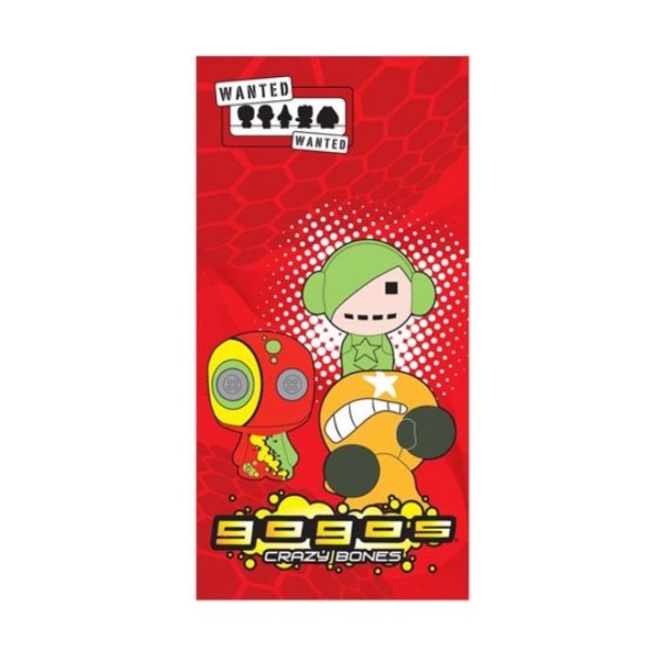 Original Go Go Gogos Crazy Bones Bath Towel Beach Towel