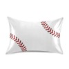 Blueangle Baseball Laces Pillow Cases – Soft Breathable Pillowcase Covers