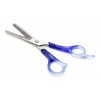 Lobo Tijera Entresacar Lobo Profesional Azul Traslucido 6.5pLG