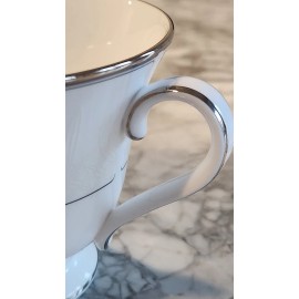 Waterford Lismore Platinum Footed Tea Cup China