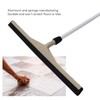 29.5in Floor Squeegee Broom Aluminum and Sponge Comfortable Grip Household