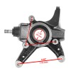 Caltric Front Right Steering Wheel Knuckle fits Honda TRX420FA Rancher