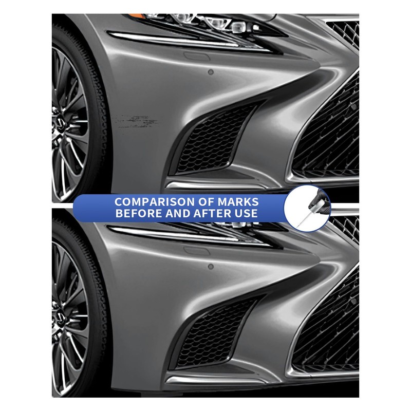 PARTS4EV 1J7 Atomic Silver Metallic Touch Up Paint Compatible with