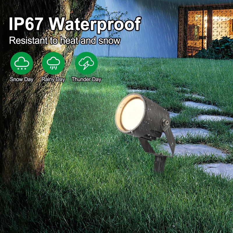 Led Landscape Outdoor Spot Light - Heavy Duty 120V Accent