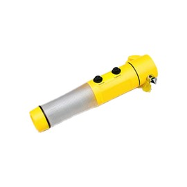 WOIWO 1PCS Glass Window Breaker Emergency Flashlight Emergency Car With Four-In-One Safety Hammer Rescue Hammer Multi-Function Car Escape Hammer