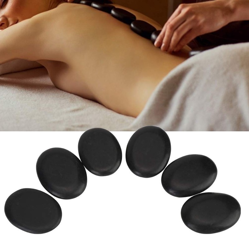 Ausla Hot Stone Massage Set, 12 Pieces, Warm Relaxing Massage
