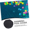 IWOWHERO Outdoor Round Swimming Pool Cover Bathtub Protection Cloth and