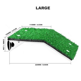 HOORayeah Turtle Sun Platform - 5.9 x 8.7 x 1.3 Inch Turtle Sun Platform - Simulated Lawn Ramp Turtle Ramp with Suction - Reptiles, Turtles, Frogs Turtles