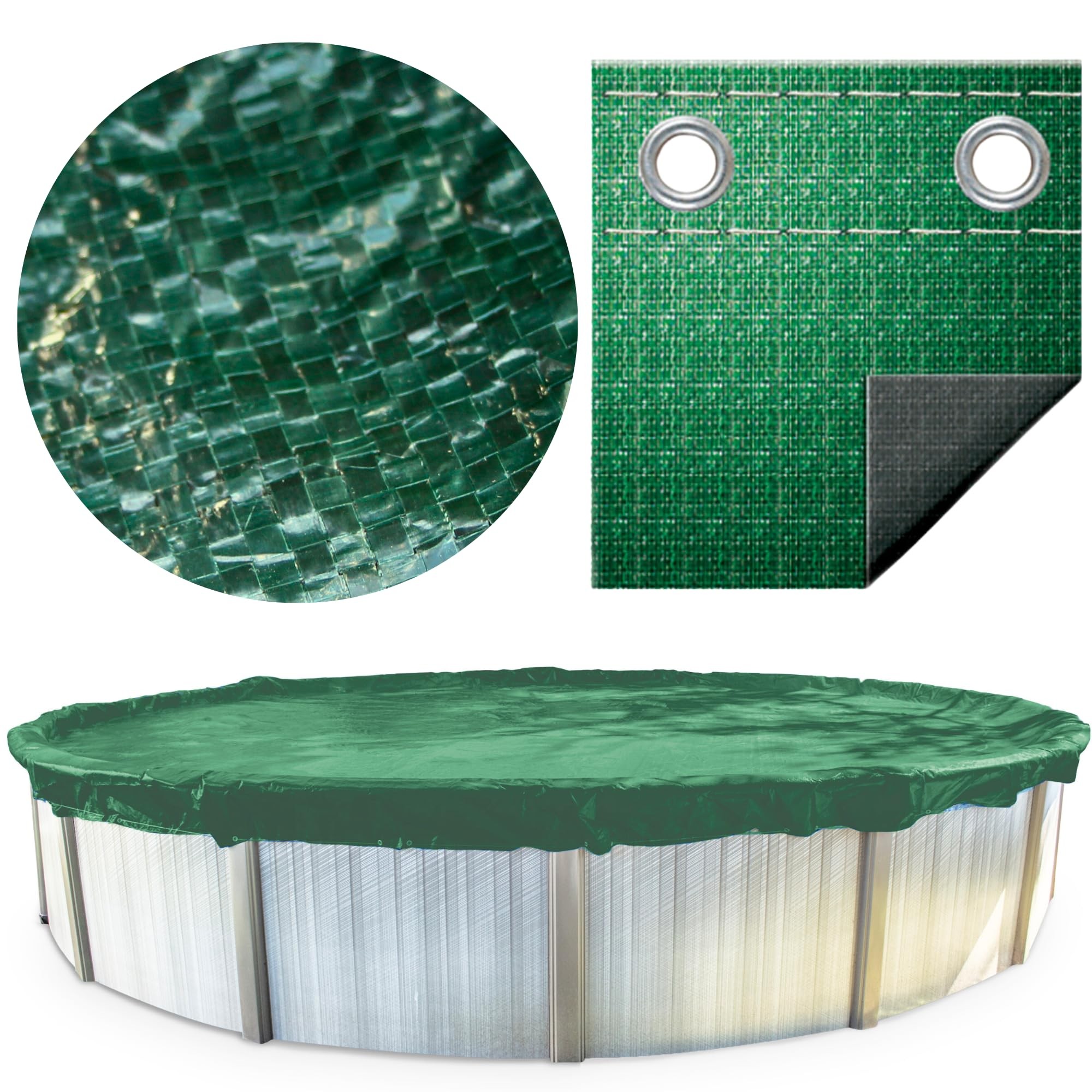 SWIMLINE HYDROTOOLS Supreme Guard Heavy Duty Winter Pool Cover for Inground Swimming Pools