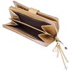 L Shape Zipper Bifold Wallet
