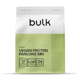 Bulk Vegan Protein Pancake Mix, Vanilla, 500 g, 10 Servings, Packaging May Vary
