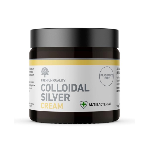 Natures Greatest Secret - Amber Formula Colloidal Silver & Coconut Oil Anti-Fungal Cream