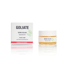 Goliate Le plaisir à la France - Vulve Balm - Enriched with Calendula and Vitamin E | Vegan, Organic, Moisturising - Women - Design & Made in France - 15 ml