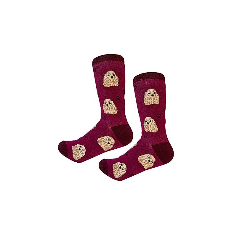 Sock Daddy Cocker Spaniel Dog Breed Socks Unisex by E&S