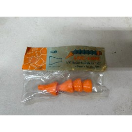 LOC-LINE #51806 1/4" ROUND NOZZLE FOR 1/2" HOSE 4PC PACK  COOLANT HOSE - NEW