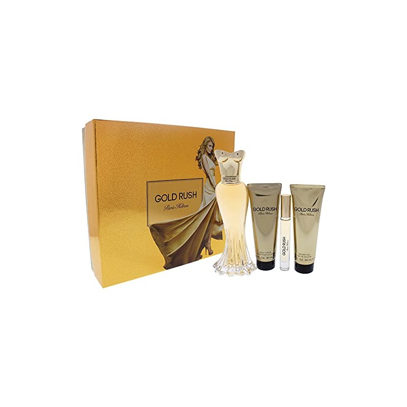 Paris Hilton Gold Rush 4 Piece Gift Set