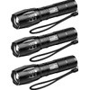 MODOAO 3pack Super Bright Flashlights High Lumens LED Flashlight With