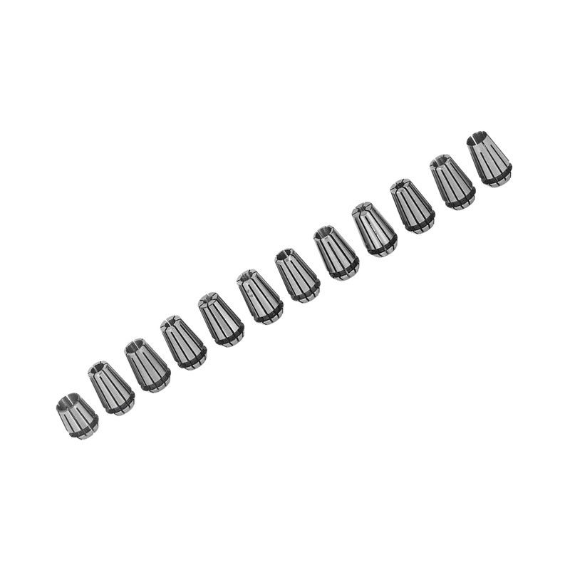 12PCS ER11 Collet High Accuracy Spindle Spring Chuck Set for