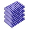 Chengcan 4-Pack Silicone Self-draining Soap Tray for Bathroom and Kitchen