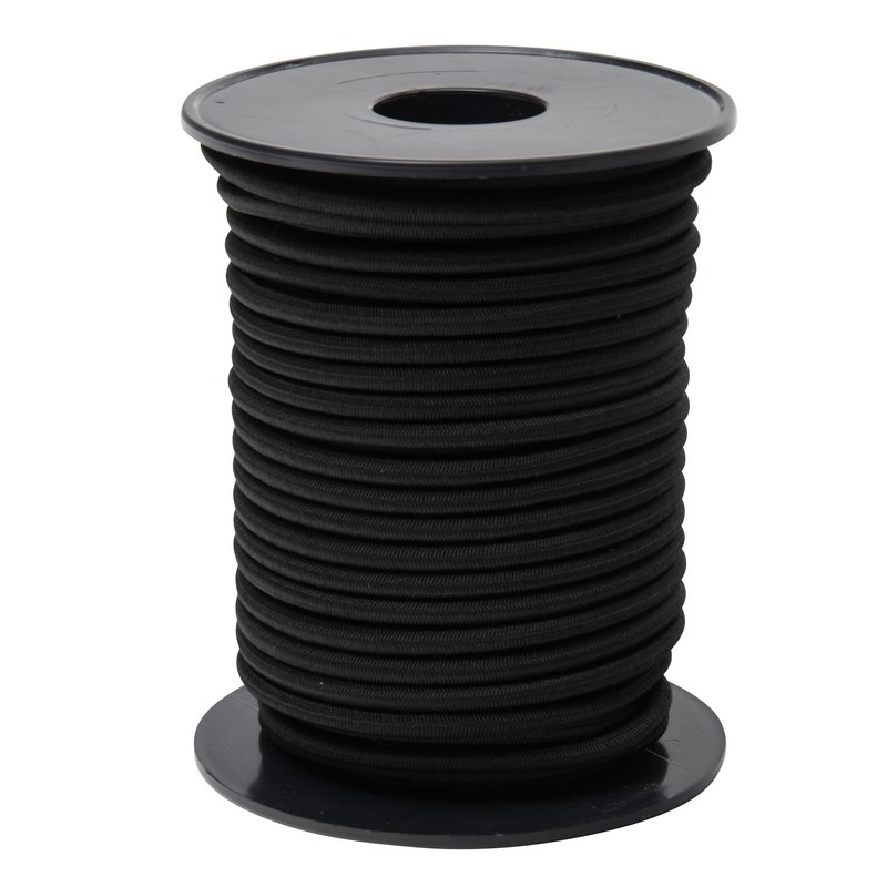 Werkapro 10947 Tendeur élastique Noir Ø 4mm x 20m WERKA