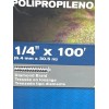 KingCord Diamond Braid Polypropylene Rope 1/4" x 100' Max Load