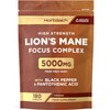 Lions Mane Supplement 5000mg | with Black Pepper & Pantothenic