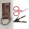 MagiDeal 2X Cable Tie Opener Zip Tie Cutter Compact Efficient