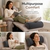 Ergonomic Foot Pillow for Sleep & Rest – Polyester/Cotton Leg