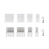230pcs JST-XH Connector Kit Straight Outer Needle 2.54mm 2/3/4/5PIN Connection
