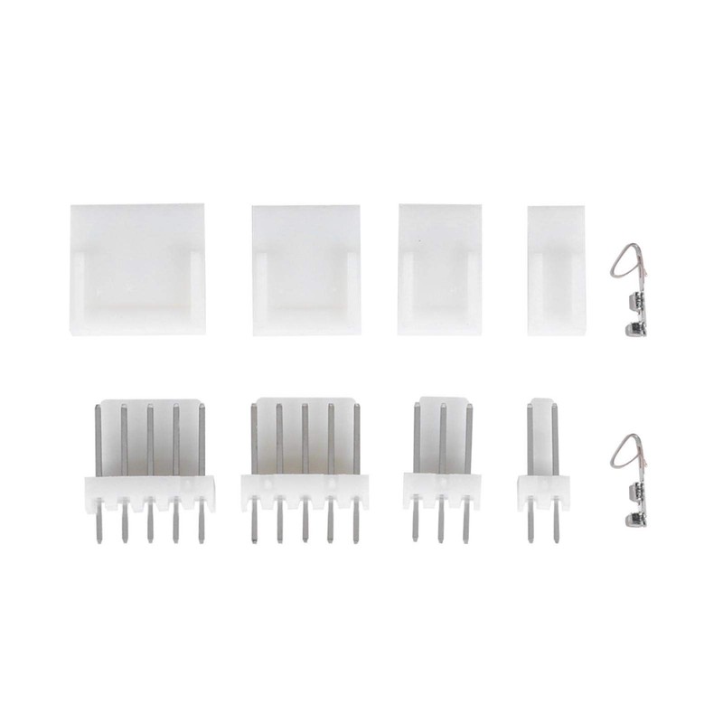 230pcs JST-XH Connector Kit Straight Outer Needle 2.54mm 2/3/4/5PIN Connection