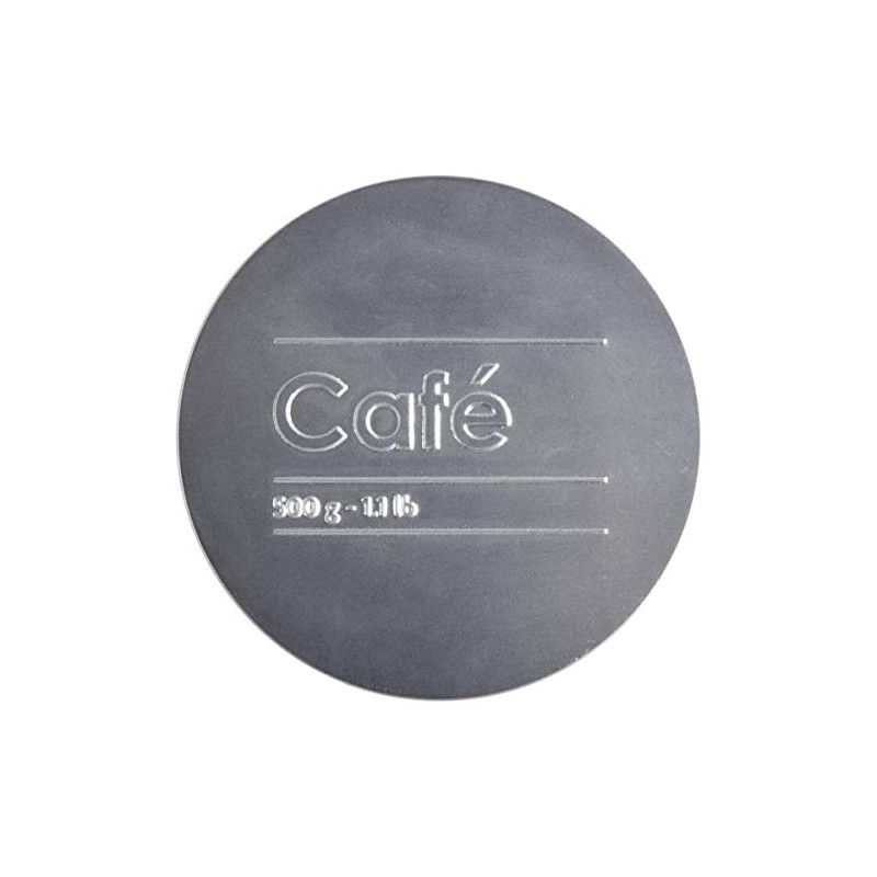 5five Metal Coffee Tin 500 g Black Edition Black