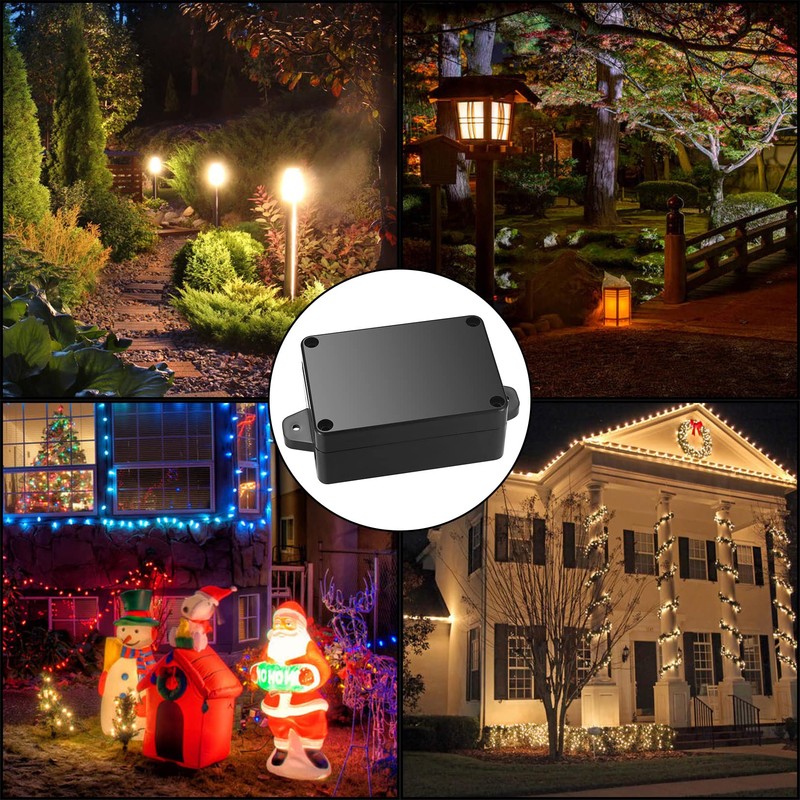 Project Box, 4pcs Junction Boxes, IP65 Waterproof Electrical Boxes, ABS