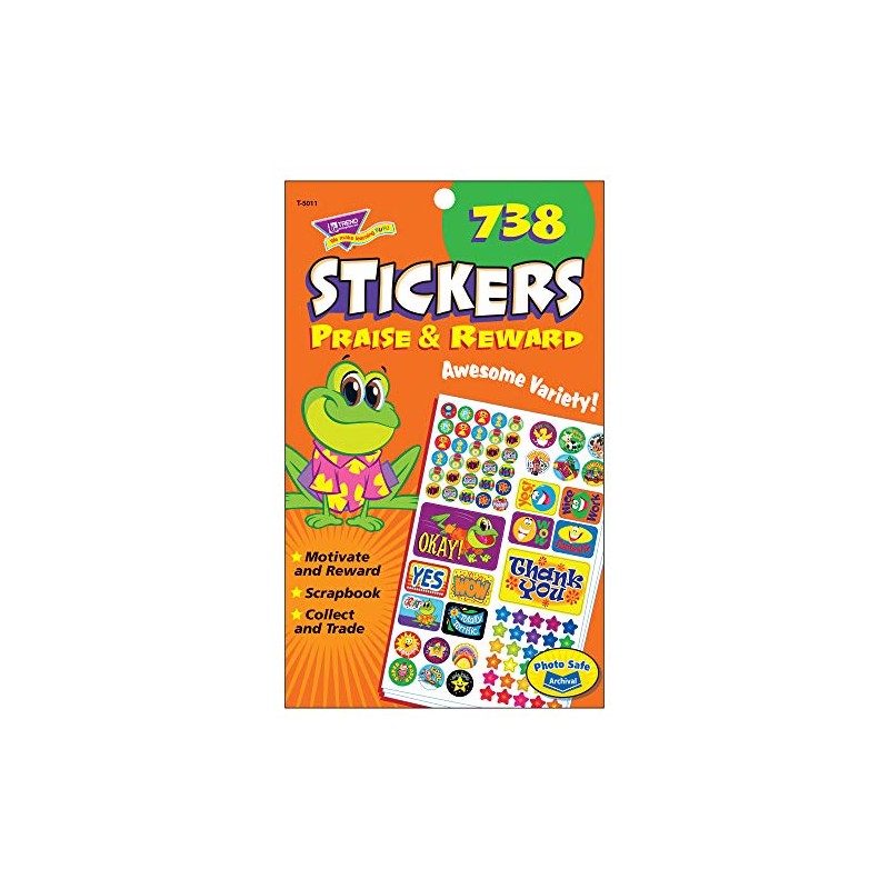 Praise & Reward Sticker Pad T-5011