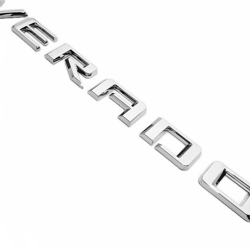 Tailgate Letter Logo Nameplate Emblem 3D Badge Compatible with 2019-2022