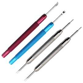 panthra 2 Pcs Watch Hand Removal Tool, Multifunction Watch Minute Second Hour Hands Removal, for Hands Repair Replace, with Double-Headed Ear Screwdriver