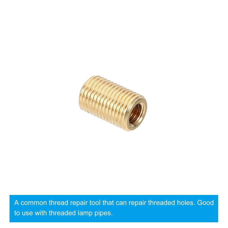 PATIKIL M10xM6x15mm Thread Reducing Nuts Insert, 20 Pcs Male to