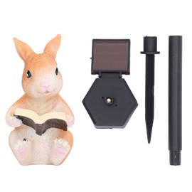 Outdoor Solar Sensor Light Waterproof Garden Decoration Solar Rabbit Statue Light