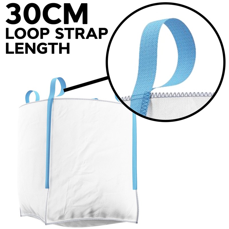 1 x New 90cm Extra Capacity FIBC Bulk Builders Bags