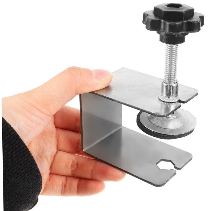 DOITOOL Woodworking Cabinet Assembly 4pcs Stainless Steel Clamps Drawer Installation