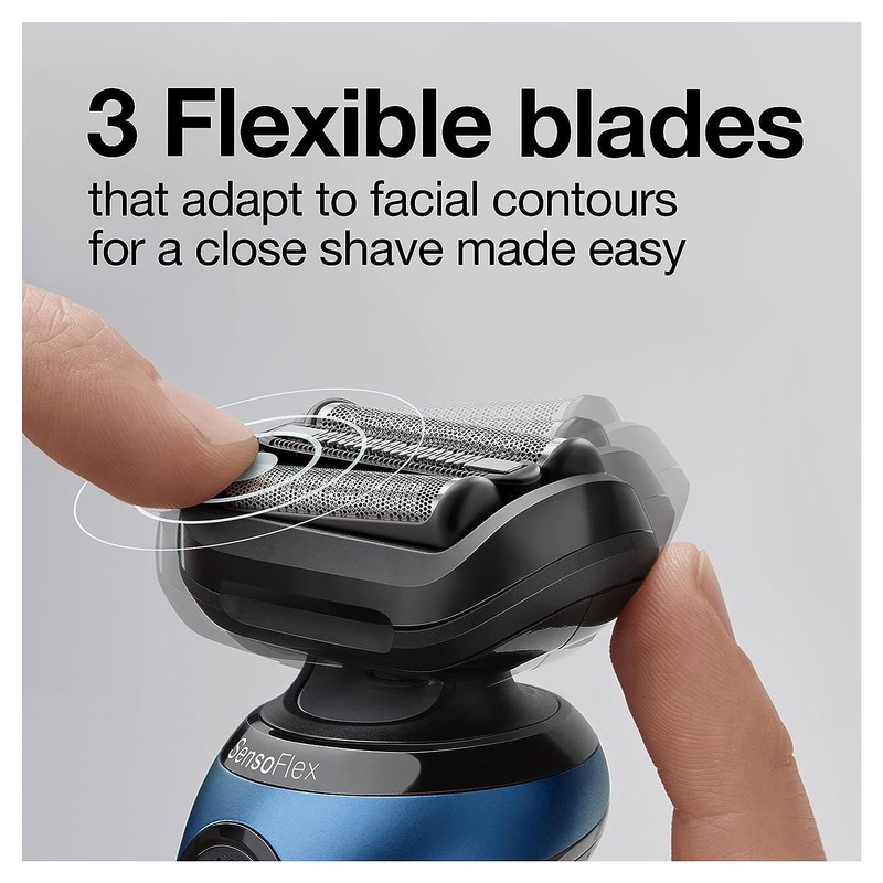 Braun Series 6 6040cs Electric Shaver with Charging Stand, Precision