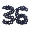 36 Pcs Solid Hair Scrunchies - Navy