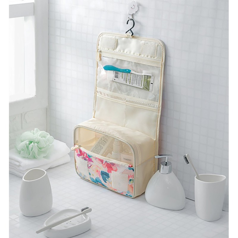 Mossio Hanging Toiletry Bag - Large Cosmetic Makeup Travel Organizer