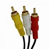 Oypla 1.5m Triple 3 Phono 3RCA to 3RCA AV Audio