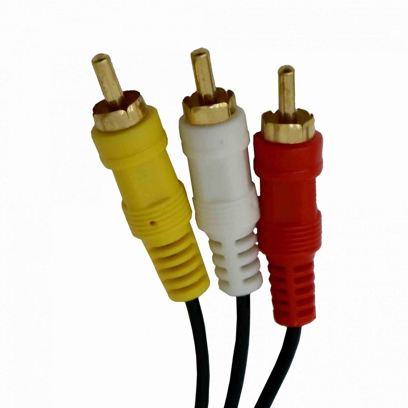 Oypla 1.5m Triple 3 Phono 3RCA to 3RCA AV Audio