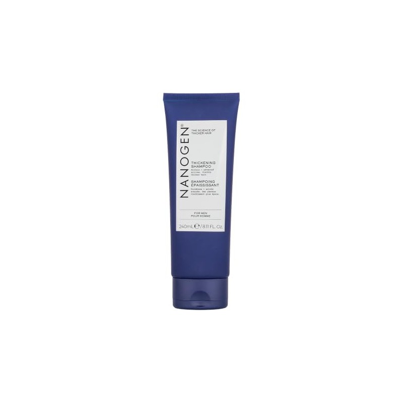 Nanogen Thickening Shampoo for Men, Thinning and Fine Hair, 240