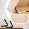 Pastlla 2 Pcs 180 Degree Rotatable Support Hinges, 9 Inch