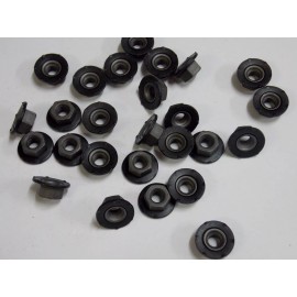 Online Auto Supply GM Barbed Nuts- M6-1.0 Thread- 10mm Hex- 16mm Washer- 20 nuts- #191