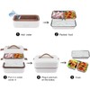 CTSZOOM Self Cooking Electric Lunch Box, Portable Food Warmer for