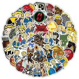 Pack of 50 Gravity Falls Stickers, Cartoon Theme TV Stickers, Vinyl Waterproof Graffiti Stickers for Laptop, Guitar, Luggage, Skateboard, Teenagers and Adults