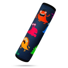 Child Seat Belt Pads for Children, Seat Belt Protector, Shoulder Pads, Suitable for Car and Backpack, Car Seat Belt Pad Cover, Webbing Cover, Car Accessories with Cute Pattern for Girls, Pack of 1